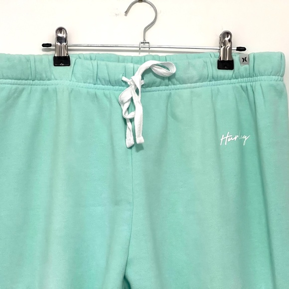 Hurley Tie Dye Ombré Teal Joggers Size L - Picture 5 of 10